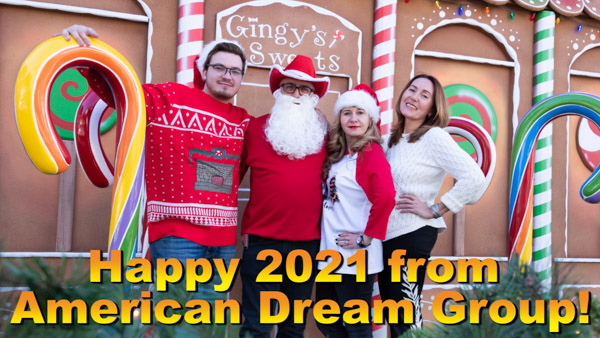 Christmas 2020 Video Greetings from Irina and John Norcross, Kirill Popov, Galina Hammers are Russian Speaking Real Estate Experts