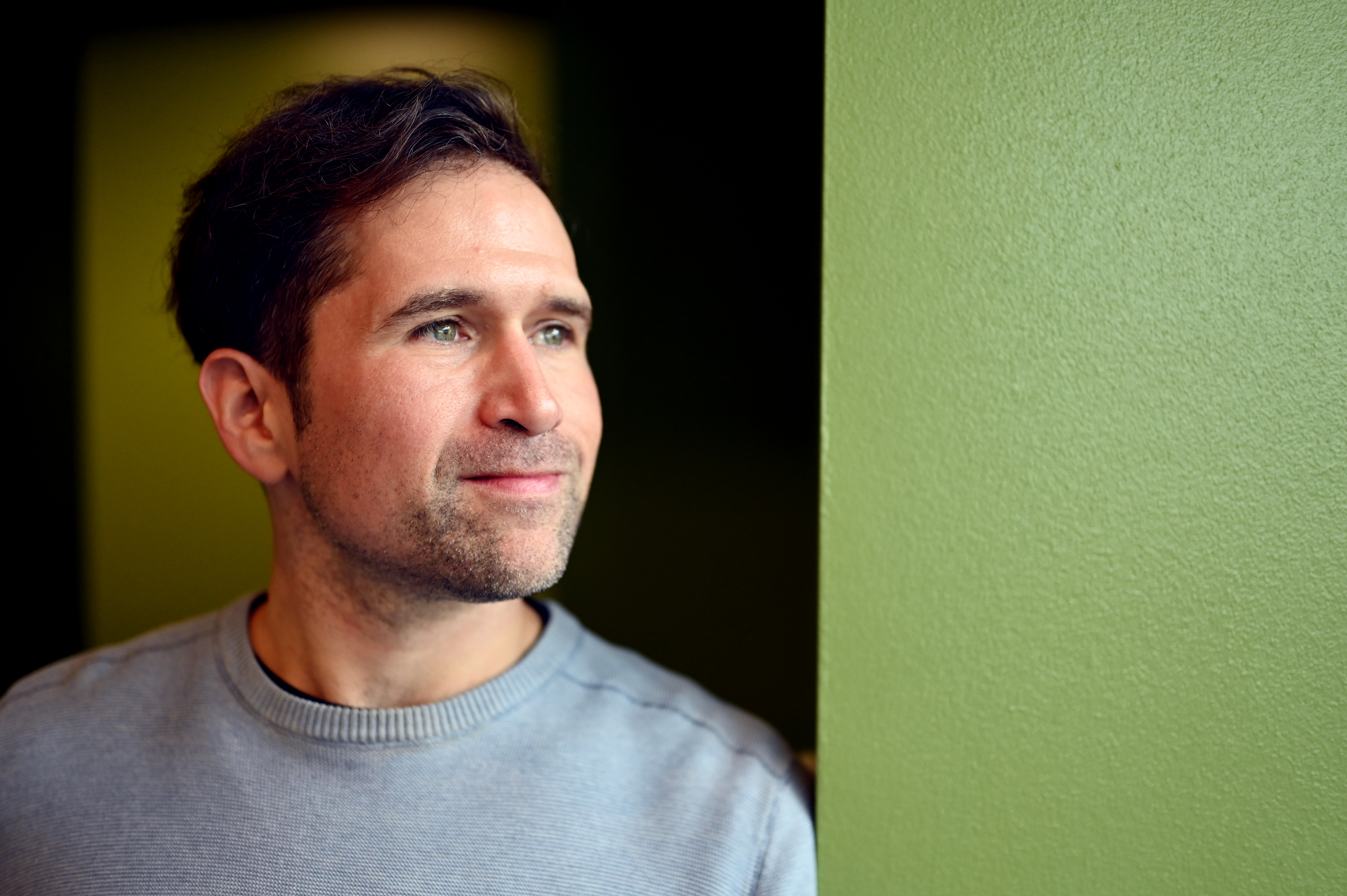 BOULDER, CO - MAY 4 : Lee Frankel-Goldwater, University of Colorado Environmental studies Assistant Teaching professor, poses for a portrait at Sustainability, Energy and Environment Community building in Boulder, Colorado on Thursday, May 4, 2023. (Photo by Hyoung Chang/The Denver Post)