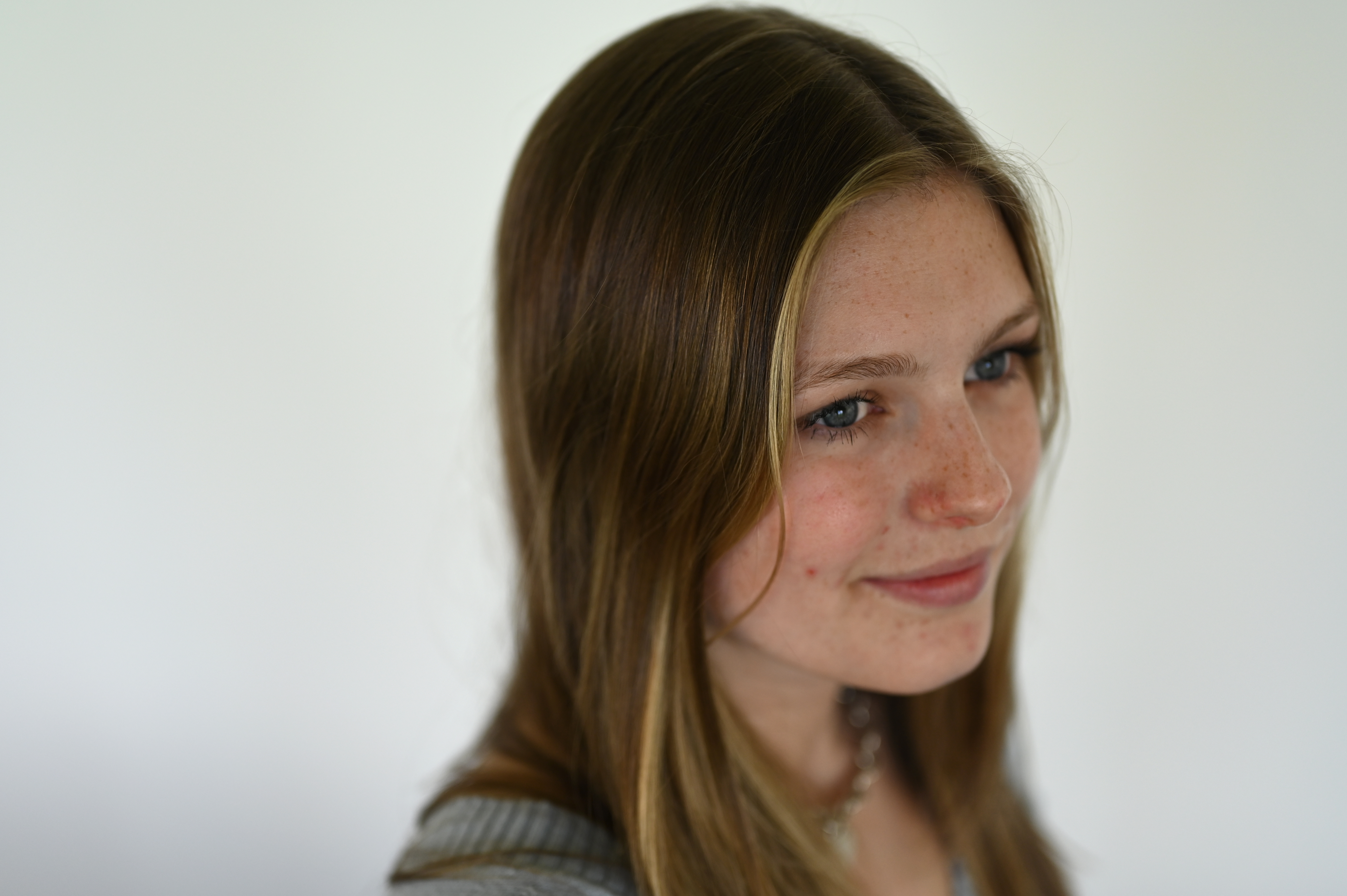 BOULDER, CO - MAY 4 : Emma Morris, 21, psychology major student at University of Colorado, poses for a portrait at Sustainability, Energy and Environment Community building in Boulder, Colorado on Thursday, May 4, 2023. (Photo by Hyoung Chang/The Denver Post)