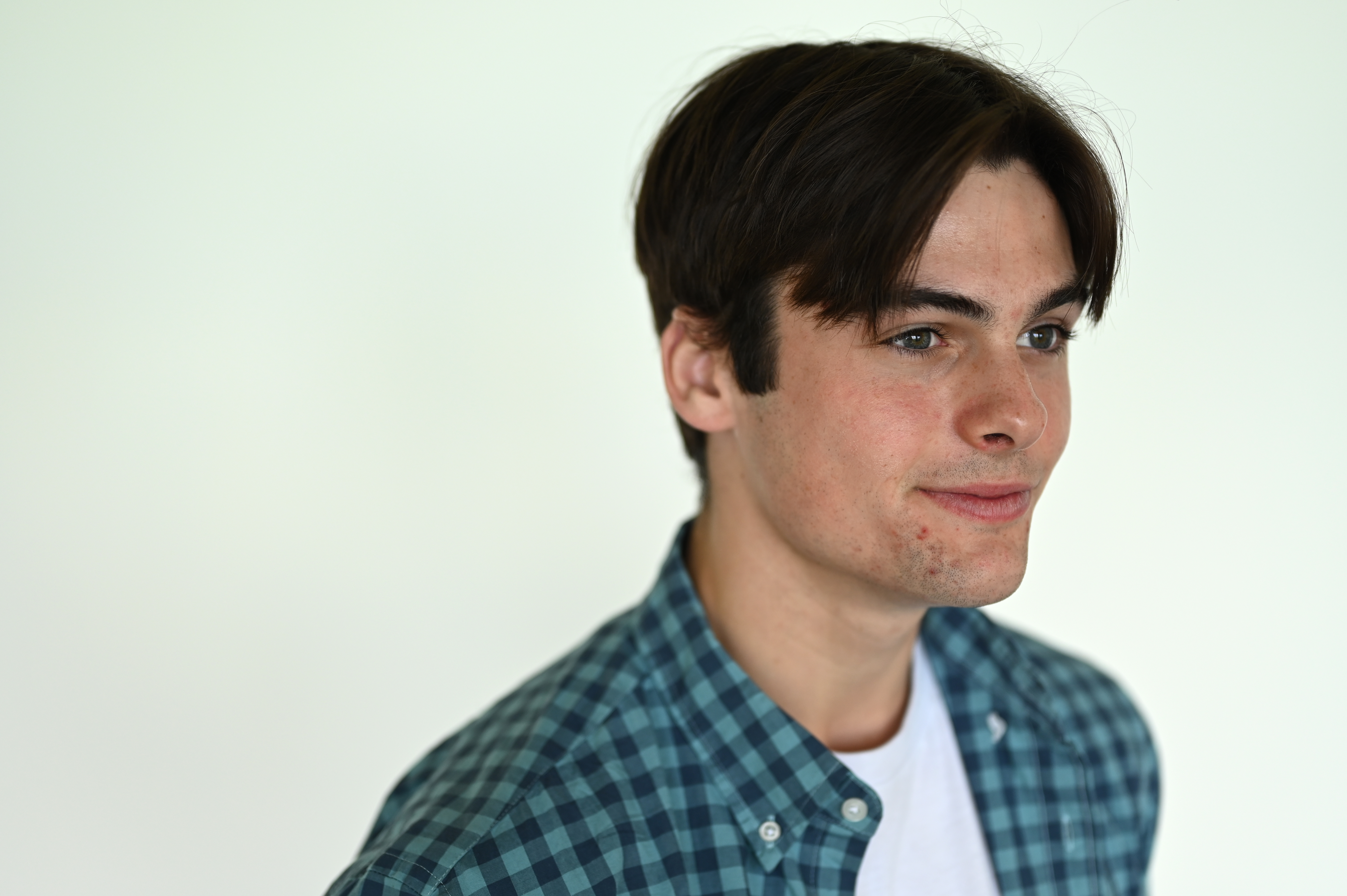 BOULDER, CO - MAY 4 : Miles Sinderman, 21, environment studies major student at University of Colorado, poses for a portrait at Sustainability, Energy and Environment Community building in Boulder, Colorado on Thursday, May 4, 2023. (Photo by Hyoung Chang/The Denver Post)