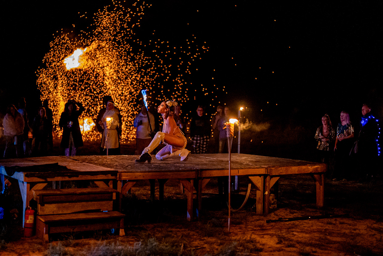 The second annual Planet V Fest takes place May 26-29 at CampV in Naturita. The event includes live music, comedy, yoga, art-focused workshops, bonfires and more.(Provided by Kyle Wavra/CampV)