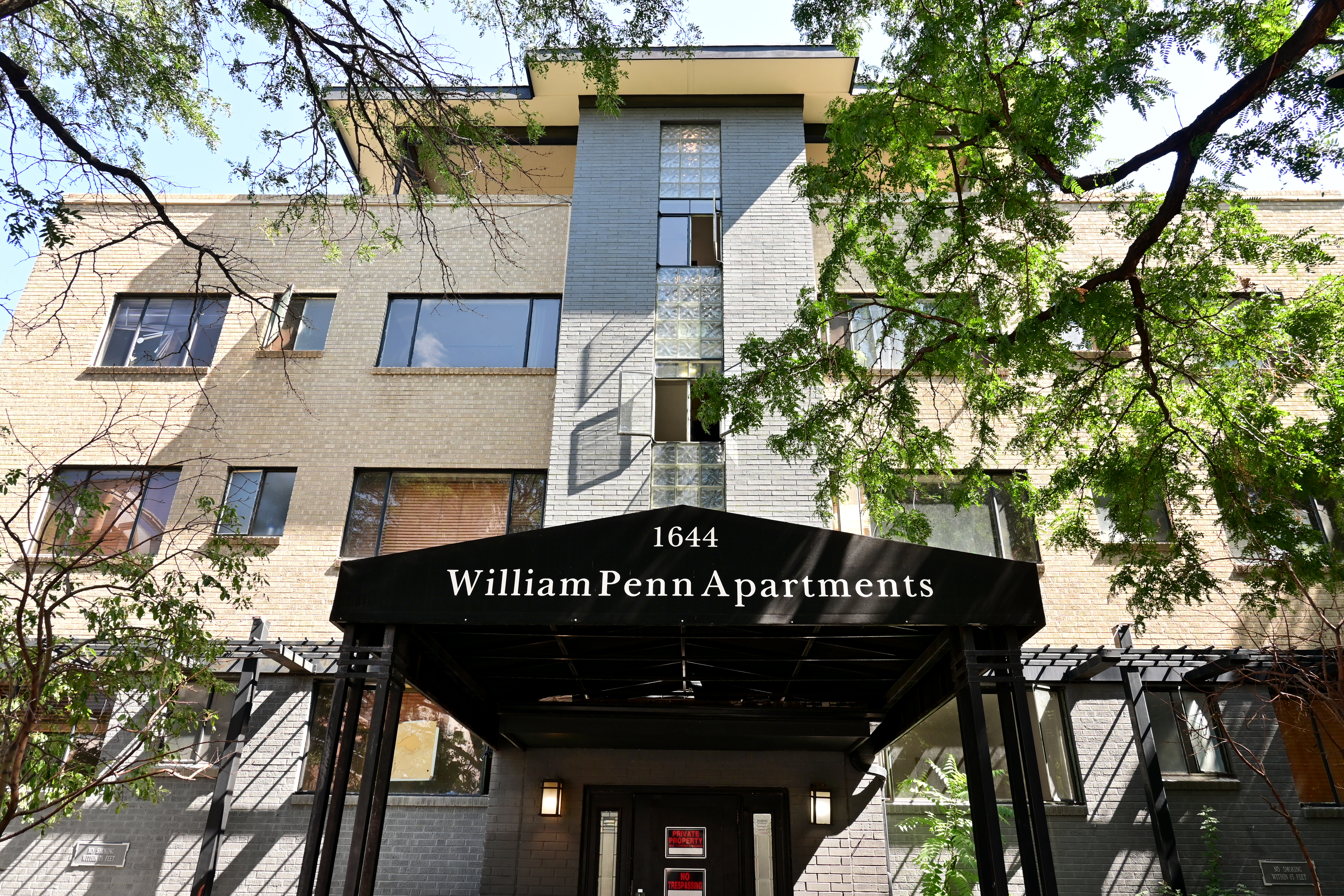 William Penn Apartments at 1644 Pennsylvania St. in Denver on Friday, Sept. 13, 2024. (Photo by Hyoung Chang/The Denver Post)