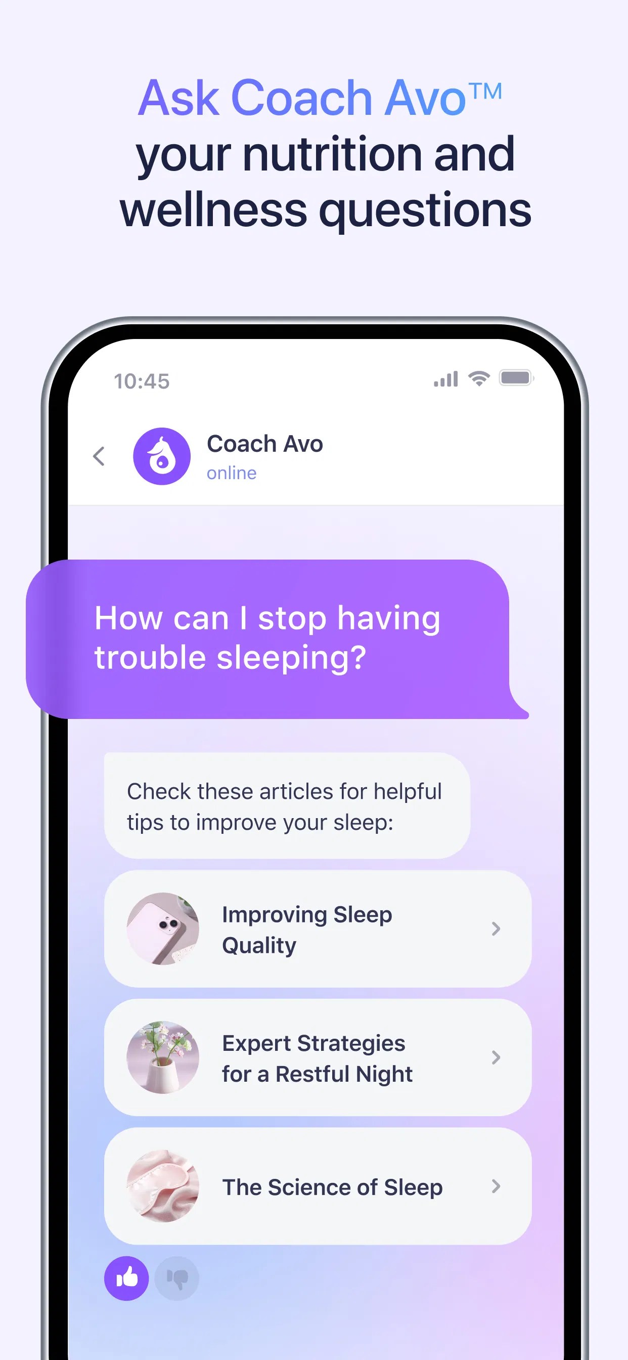 Simple App - Coach Avo