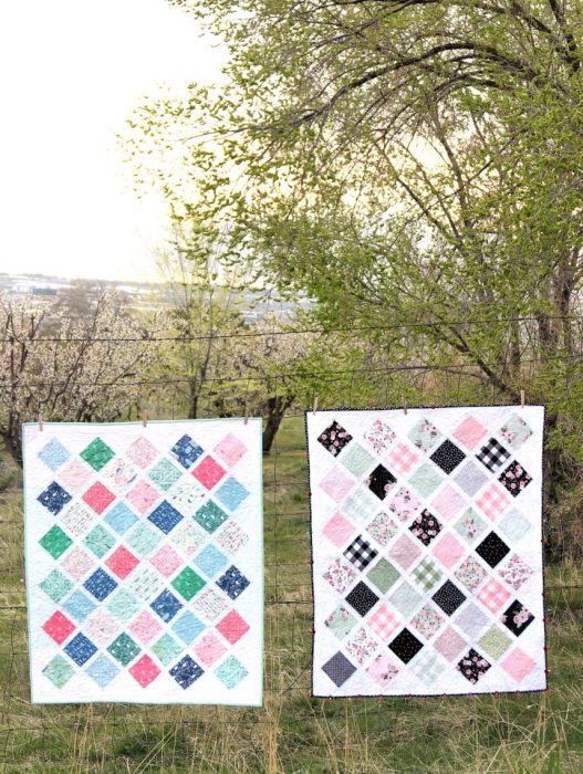 Modern Farmhouse Baby Lattice Quilt Diary Of A Quilter A Quilt Blog
