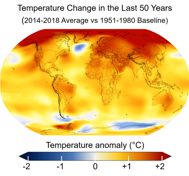 Difference Between Climate Change and Global Warming