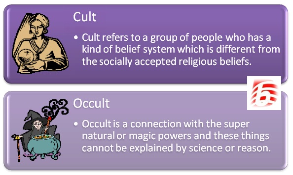 Difference Between Cult and Occult