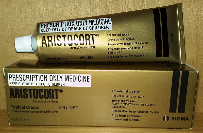 Triamcinolone vs Hydrocortisone in Tabular Form