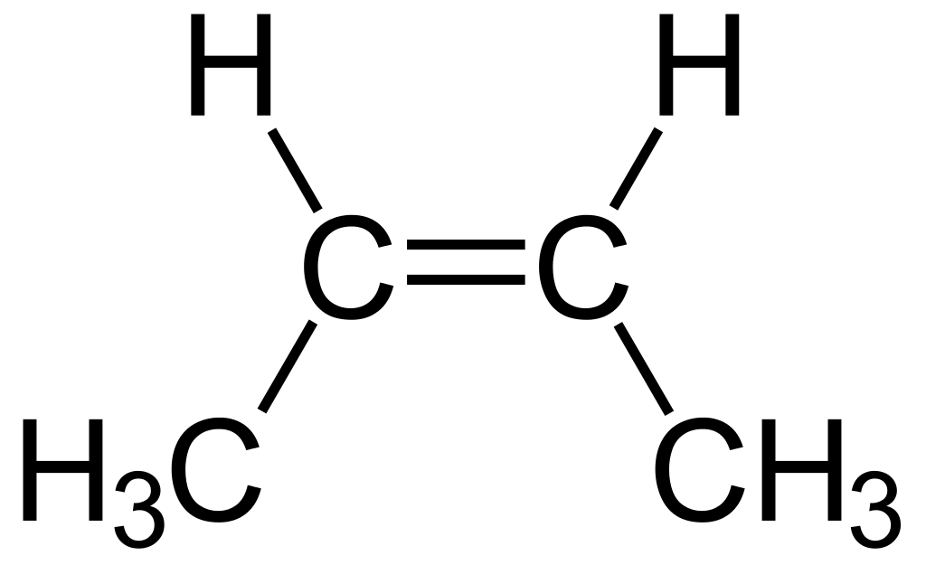 1 Butene and 2 Butene - Side by Side Comparison 