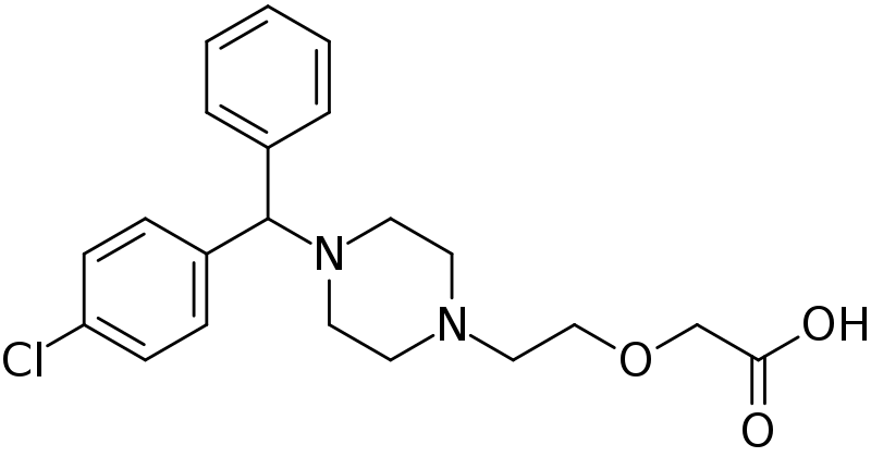 Cetirizine Hydrochloride and Levocetirizine Dihydrochloride - Side by Side Comparison 