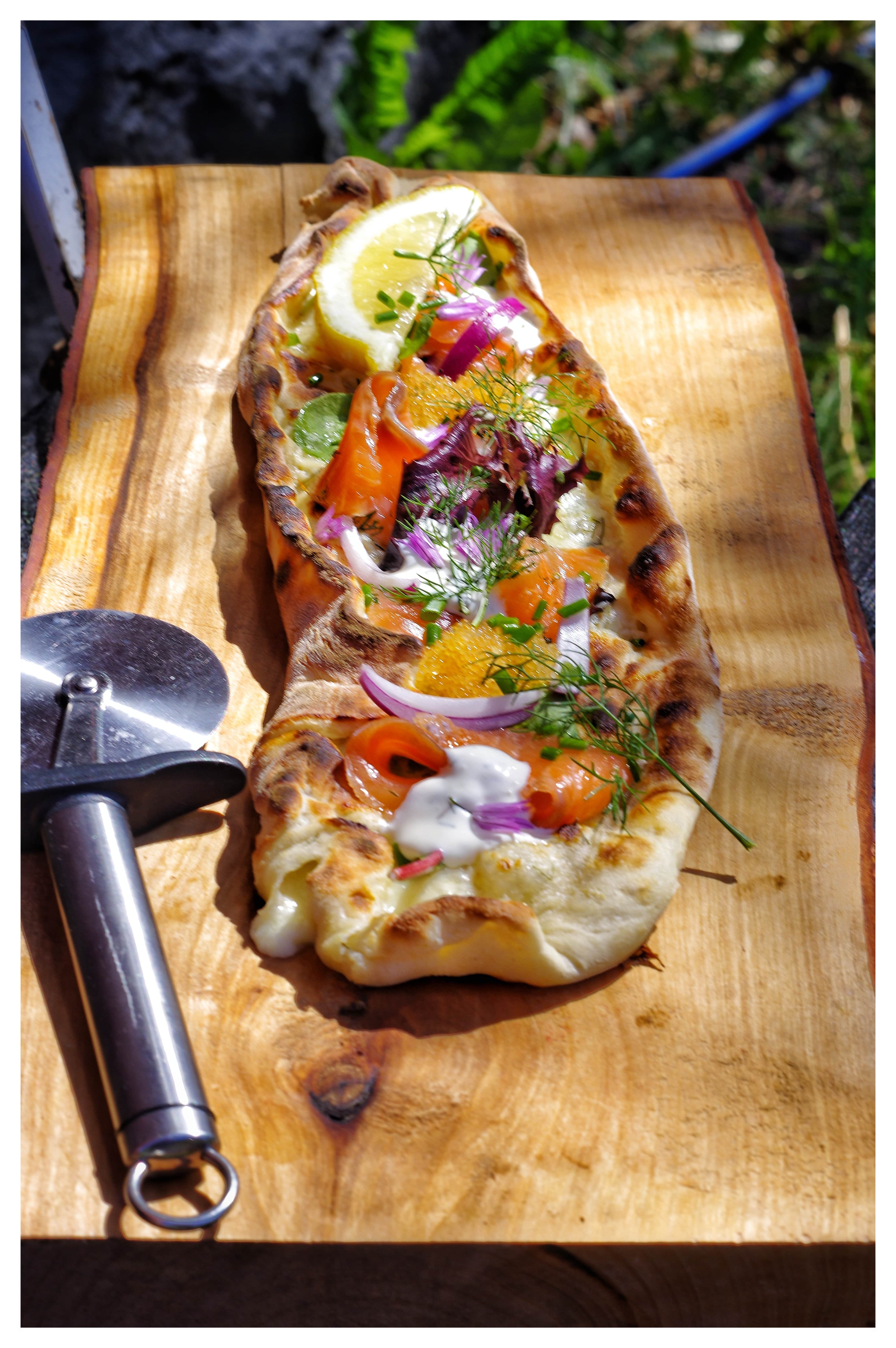 Laxpizza Pa Gourmetstal