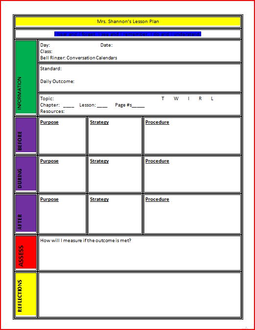Free 9 Sample Preschool Lesson Plan Templates In Ms Word Pdf Otosection