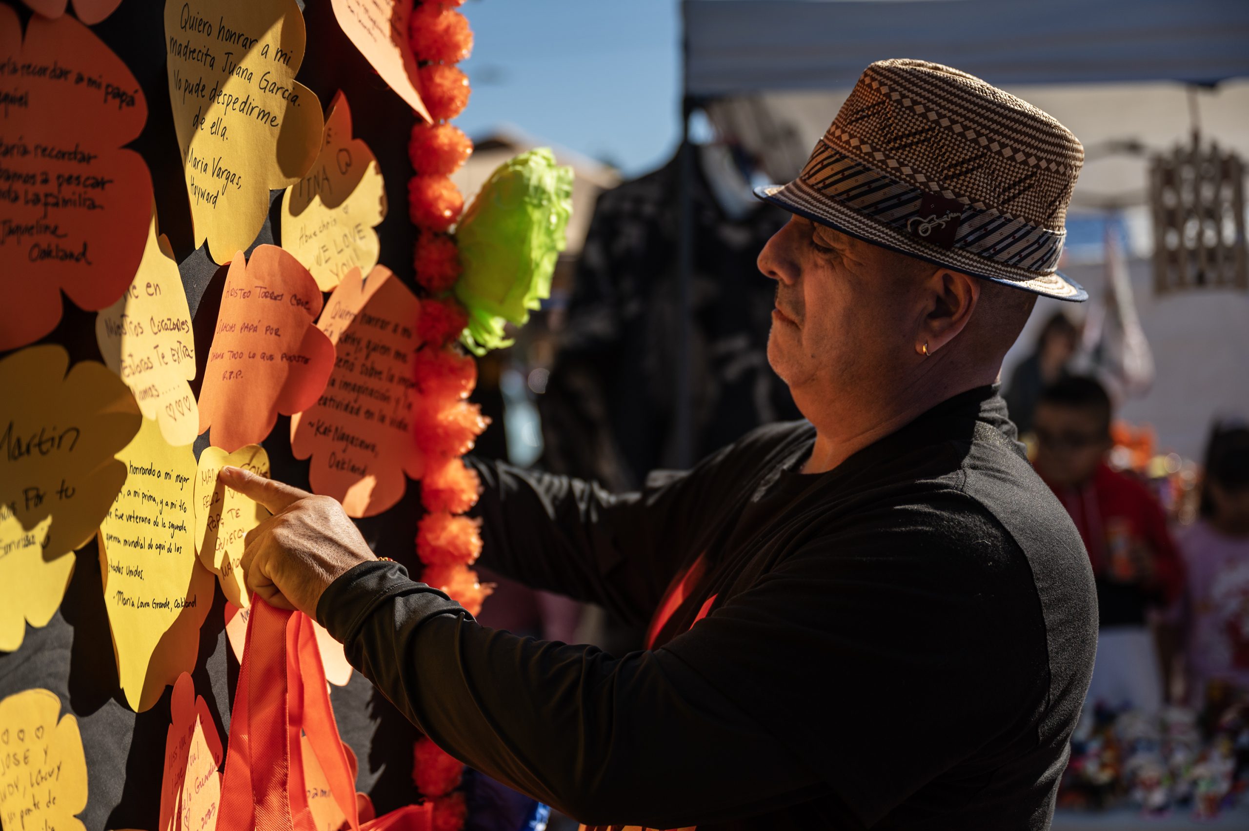 A “garden of memories” to commemorate the Day of the Dead