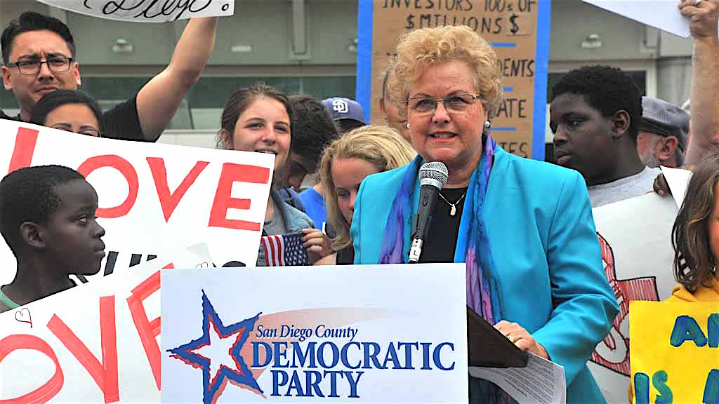 Paint San Diego County Election 2016 Blue Escondido Grapevine