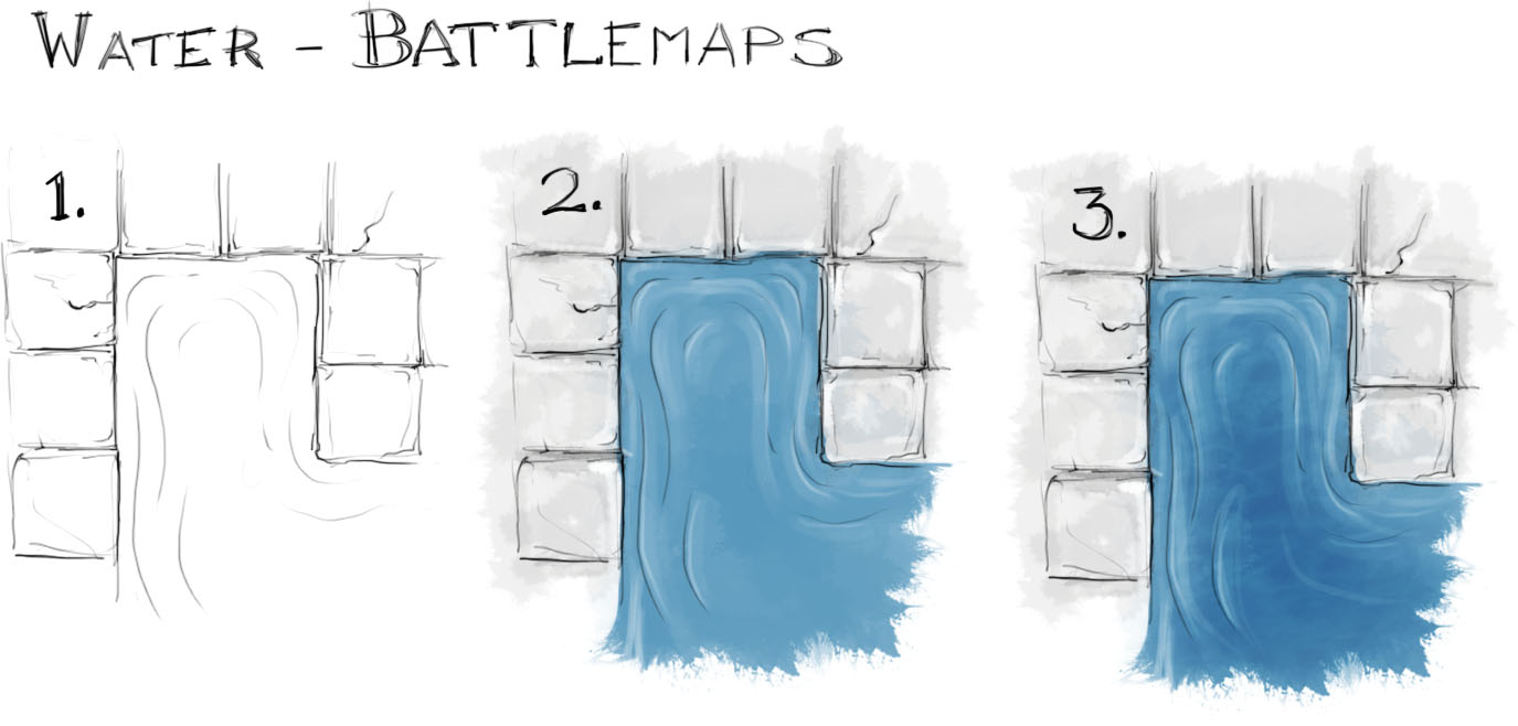 How To Draw Water On A Map Fantastic Maps
