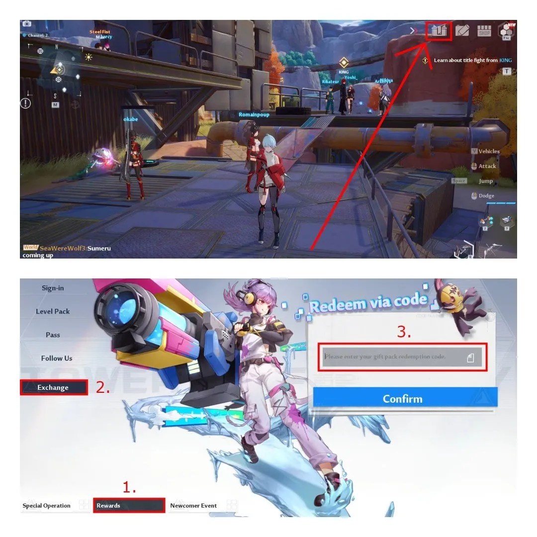 How To Redeem Codes In Tower Of Fantasy Followchain