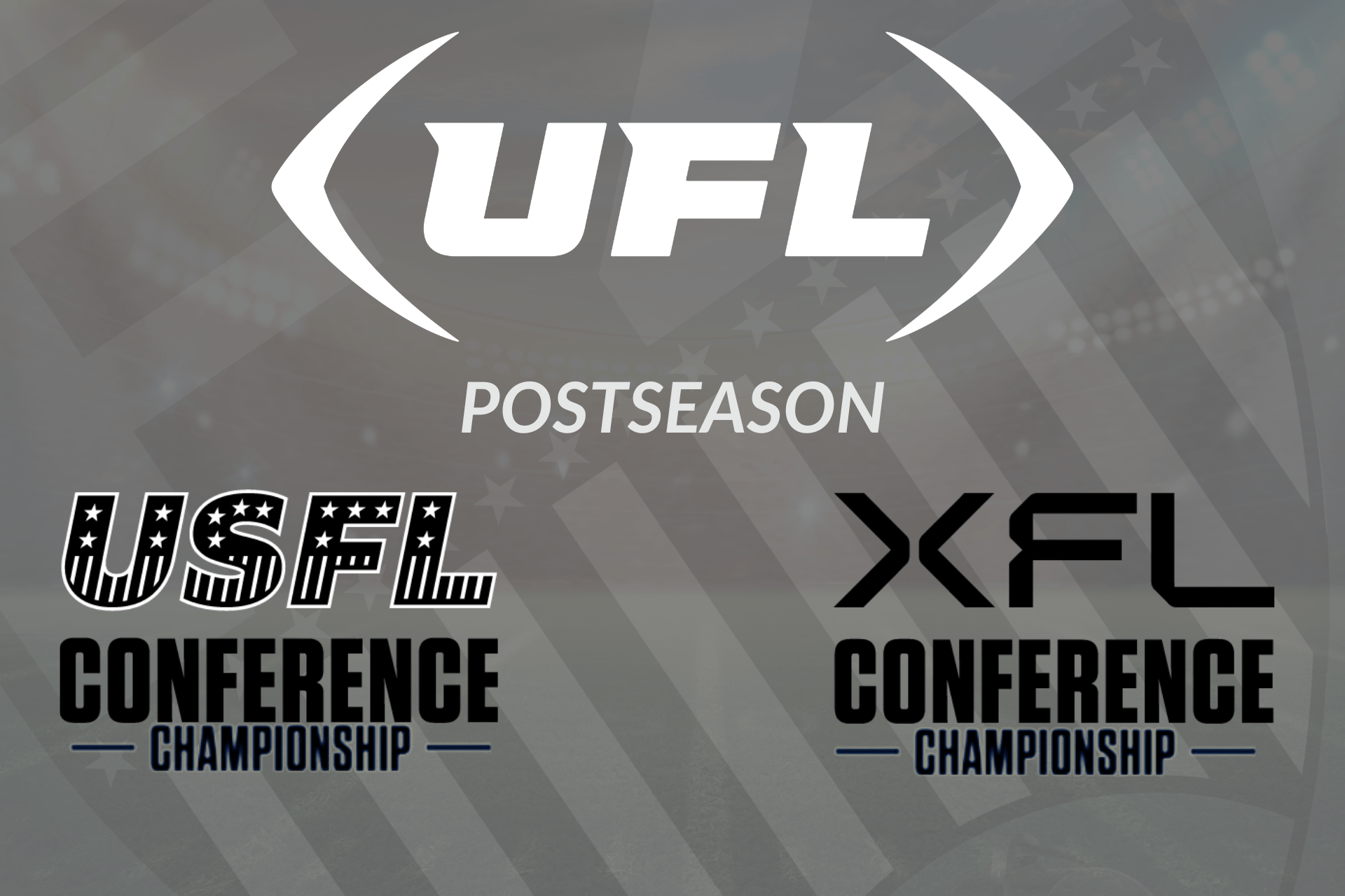 UFL 2025 Conference Championship officials