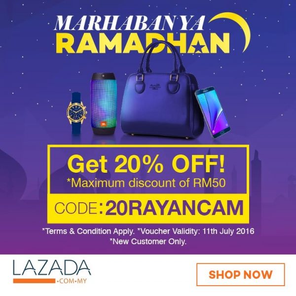 Raya Promotion - Lazada Promo Code
