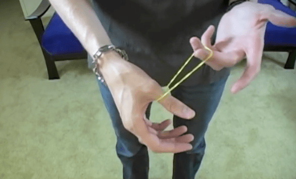 Rubber Band Through Thumb Magic Trick Free Magic Tricks And Illusions