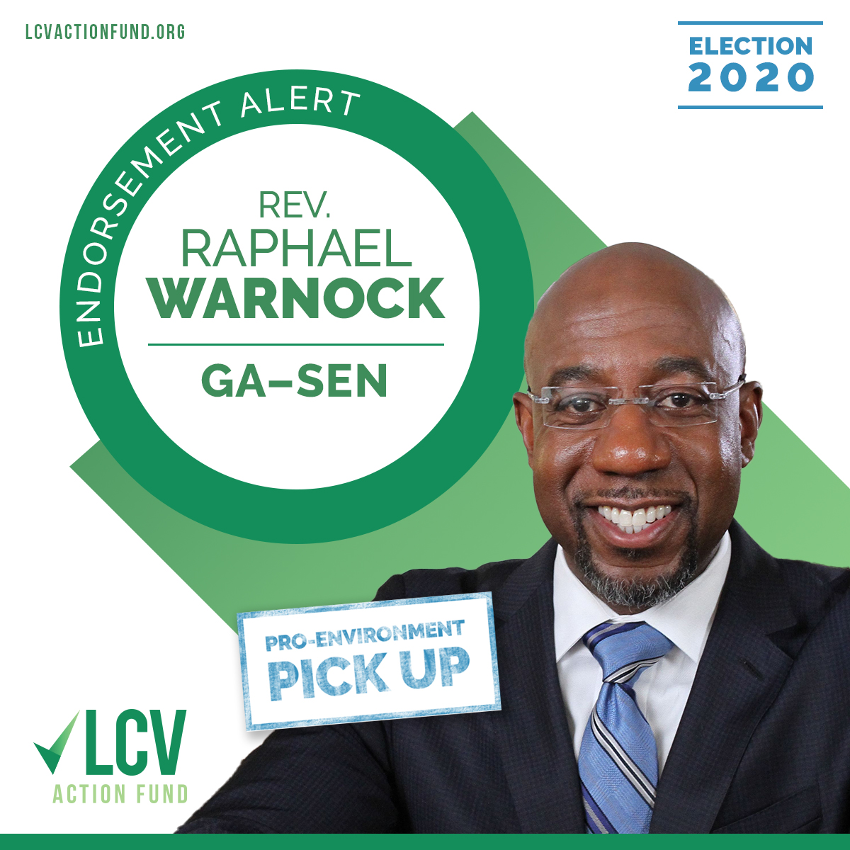 Lcv Congratulates Rev Raphael Warnock On Historic Senate Victory Georgia Conservation Voters
