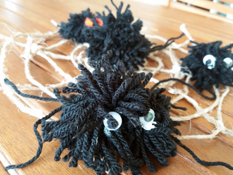 Mostri E Ragnatele Di Lana Lavoretti Per Halloween Genitorialmente