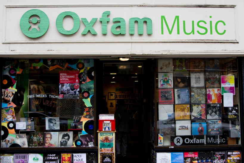 Oxfam Music Shop Byres Road Glasgow West End
