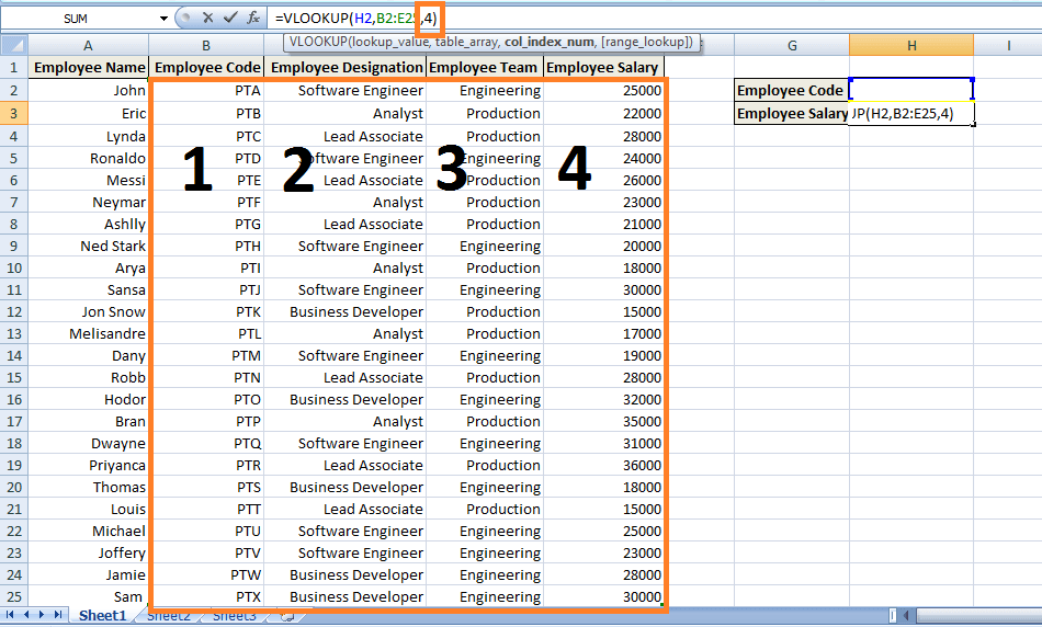 Vlookup In Excel Tutorial For Beginners Pdf