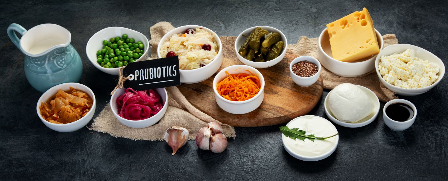 Gut Health Probiotics The beneficial bacteria in our microbiome—called probiotics—work with our own bodily systems to help optimize our blood sugar levels, support our immune system, and even regulate our moods by influencing our hormone levels.