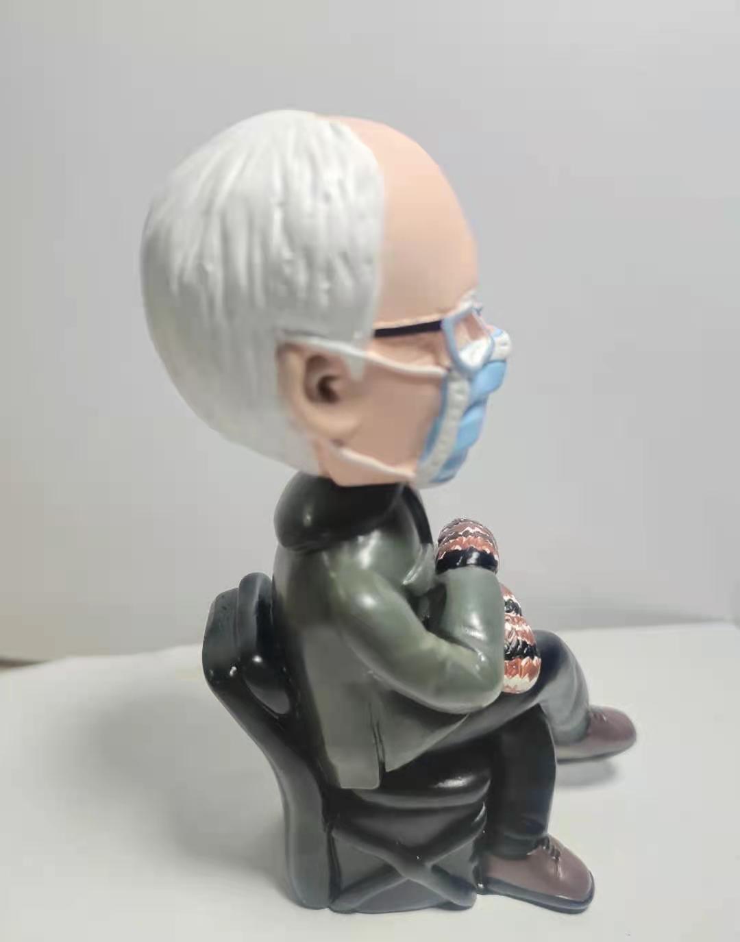 Bernie Bobble Head Right Side View