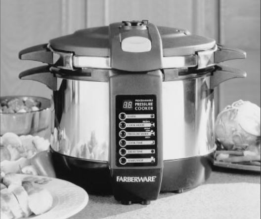 Farberware 7 In 1 Programmable 1st Gen Pressure Cooker Manual Error Codes Hip Pressure Cooking