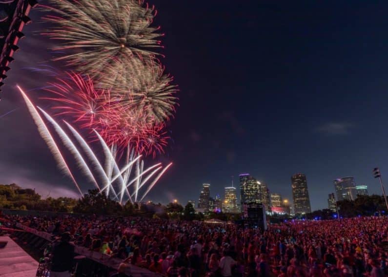 List Of Fireworks Displays On The Fourth Of July