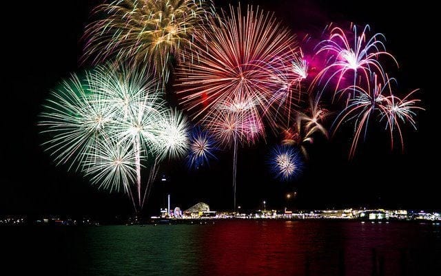 List Of Fireworks Displays On The Fourth Of July