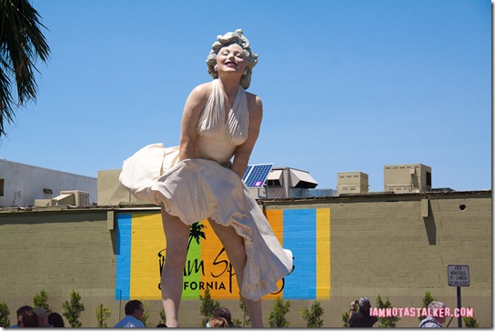 Forever Marilyn Statue Palm Springs-2310