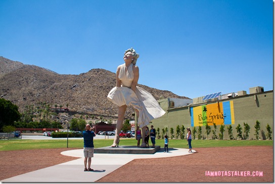 Forever Marilyn Statue Palm Springs-2316