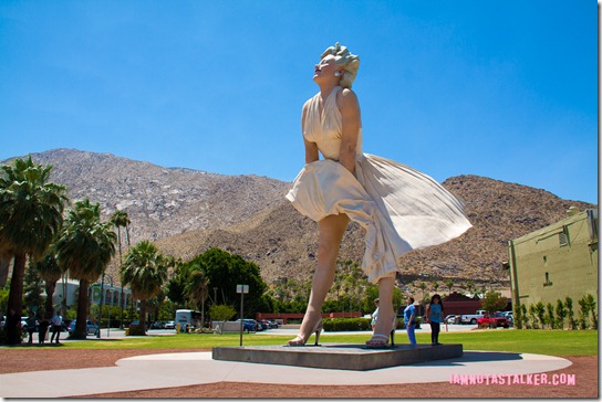 Forever Marilyn Statue Palm Springs-2324