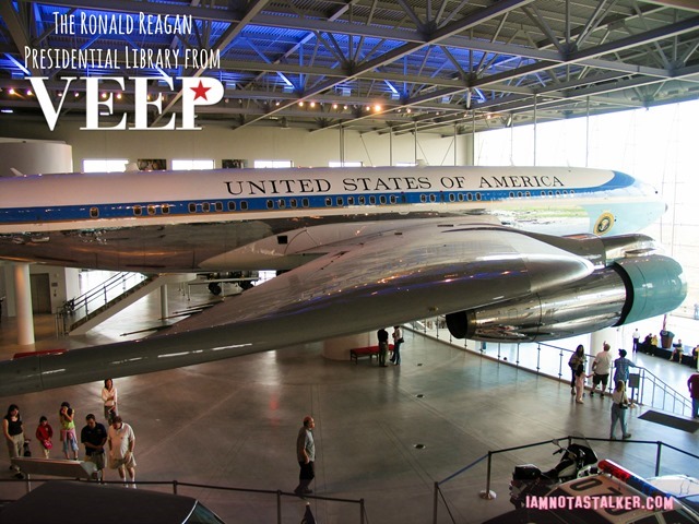 Air Force One. I would love for someone to tell me how the heck they got it in the building!