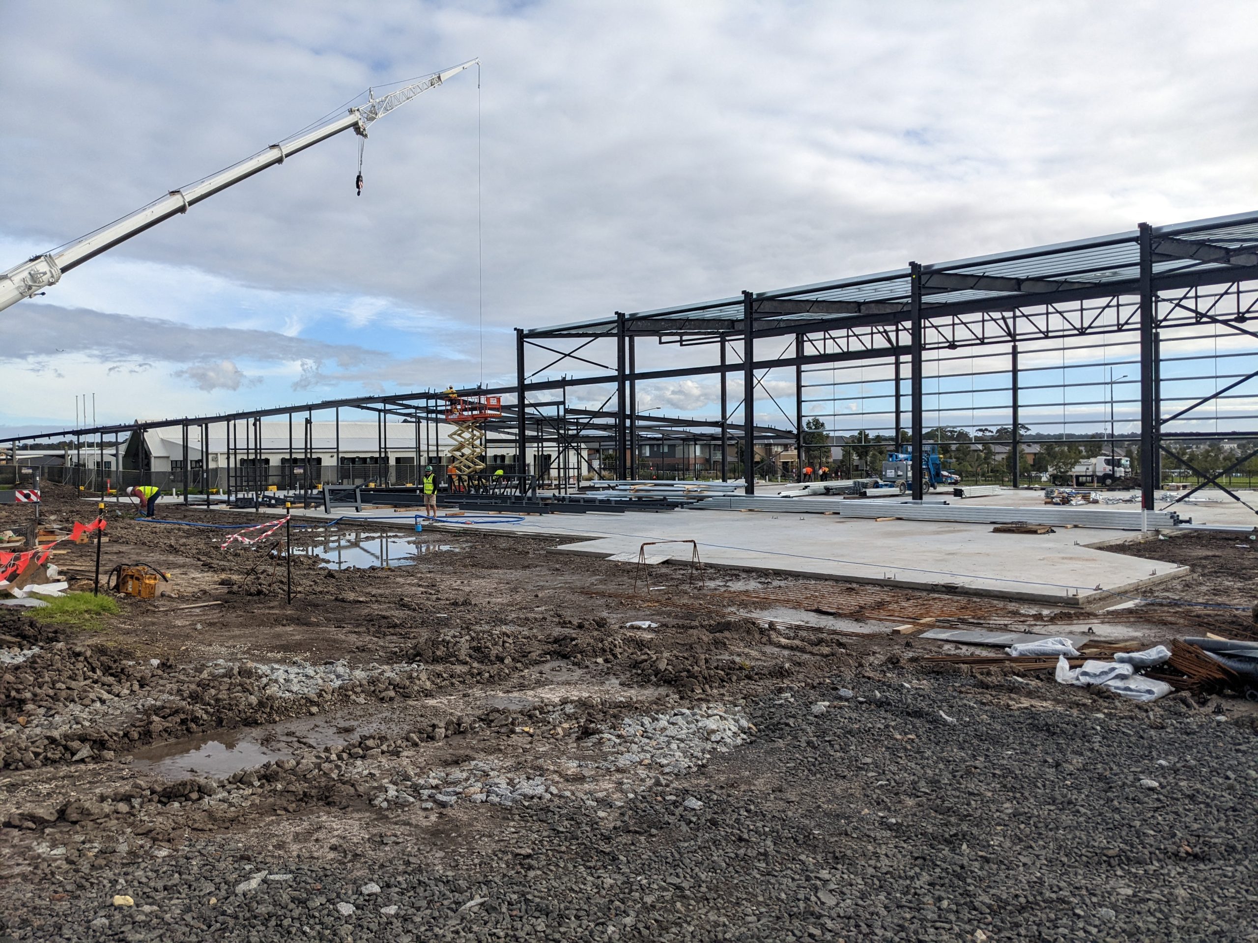 Elevation Secondary College Stage 2 Ireland Brown Construction