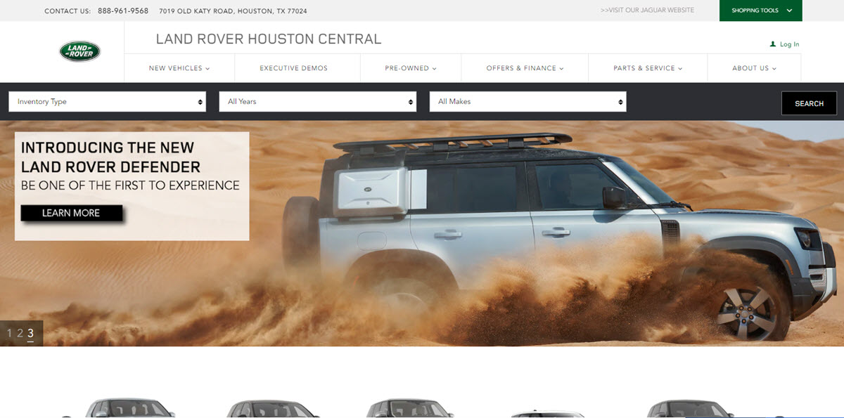Land Rover Houston Central To Spend 11 254 000 00 To Occupy 60 202 Square Feet Of New Space In Houston Texas Intelligence360