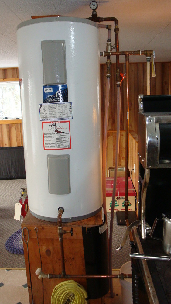 Homestead Hot Water A Thermosiphon Loop Off Grid And Free My