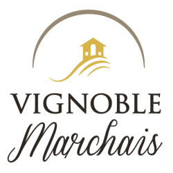 Photographe Vendée 3 Image montrant le logo de l'entreprise Vignoble Marchais à Nantes