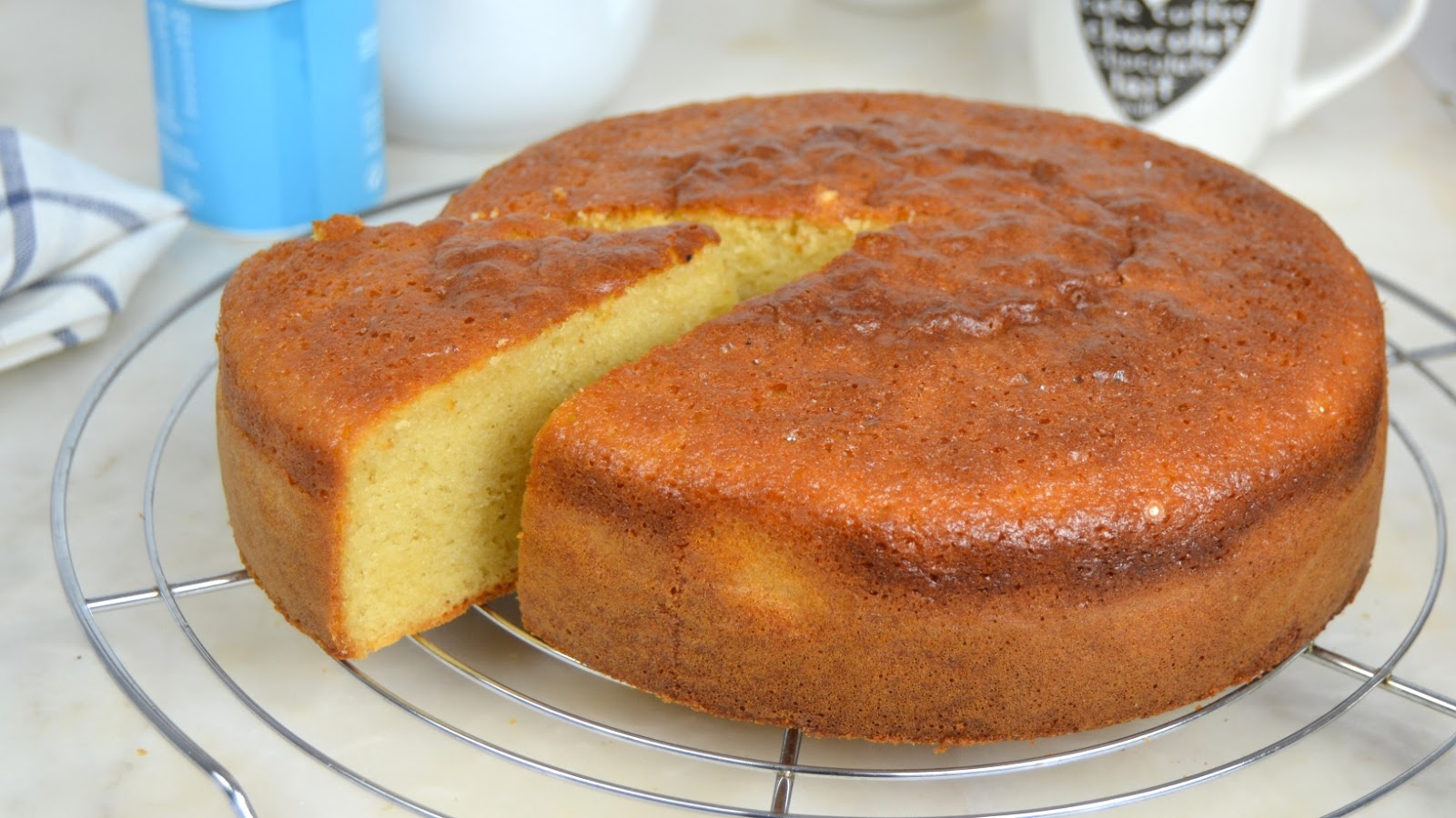 Bizcocho De Yogur Facil Y Jugoso Sin Pesar Ingredientes Juanan Sempere