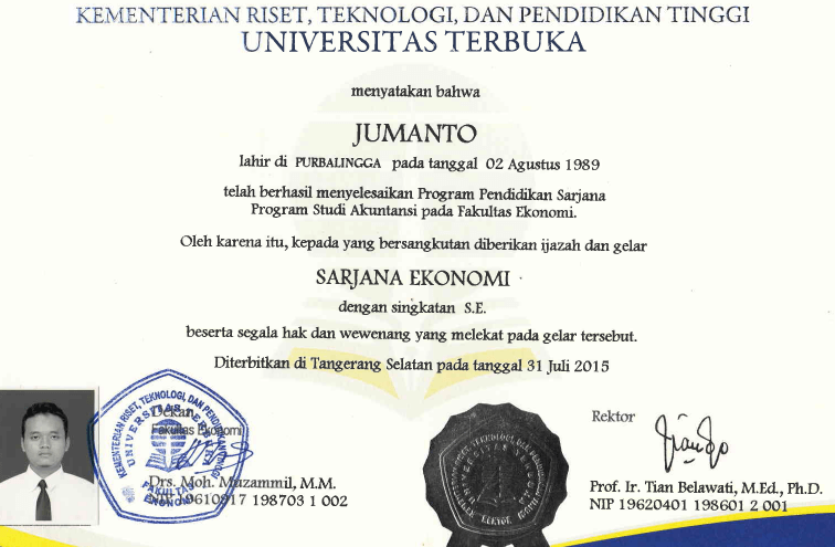 S1 Ekonomi Akuntansi Gelarnya Apa 2021