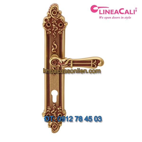 Báo giá Khoá cửa chính tay gạt Tiffany 1308-PL của Linea Calì