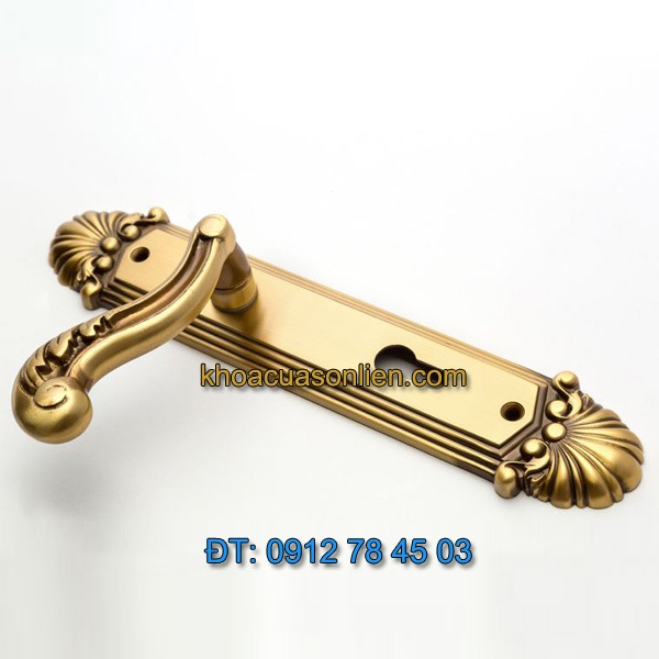 Báo giá Khoá cửa chính tay gạt đồng TD BDH-226226-2