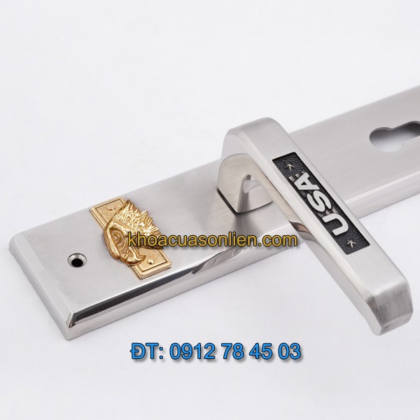 Báo giá khoá cửa chính tay gạt inox TD SDH-230300