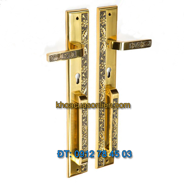 Báo giá Khoá cửa đại sảnh TD BPH-608608-5 bằng đồng
