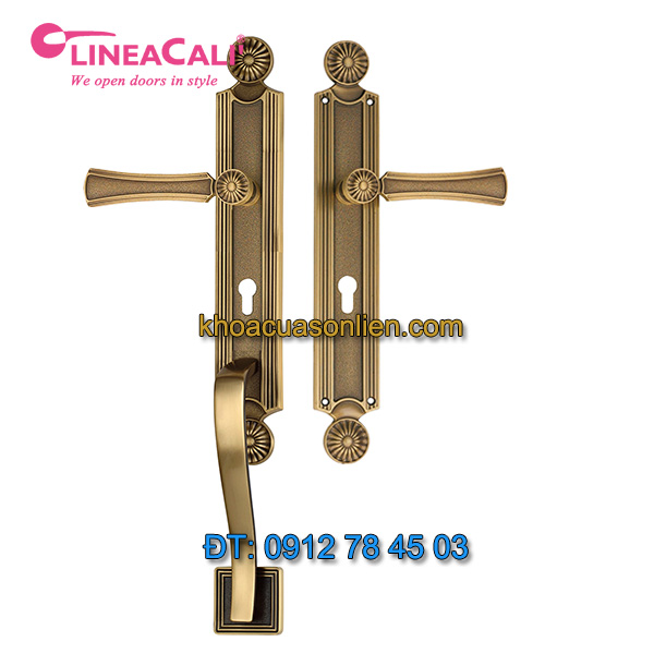 Nơi bán Khóa cửa đại sảnh tay gạt nhập khẩu Daisy 1070-E2 của LineaCali Italy tại Hà Nội