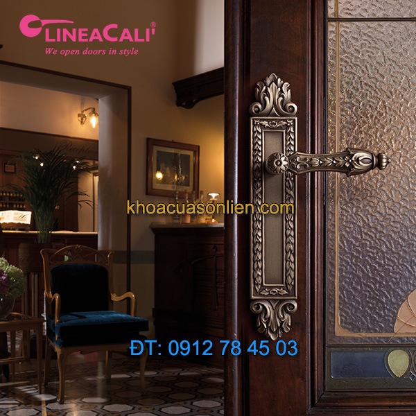 Nơi bán Khóa cửa tay gạt cổ điển Arcadia 1640-PL của LineaCali tại Hà Nội