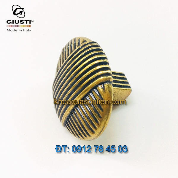 Nơi bán Núm cửa tủ màu đồng WP0817.000.00A8 35mm nhập khẩu Giusti - Italy giá rẻ tại Hà Nội