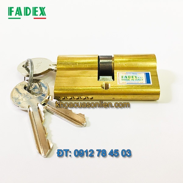 Nơi bán ruột khóa Fadex hai đầu chìa - chìa thường