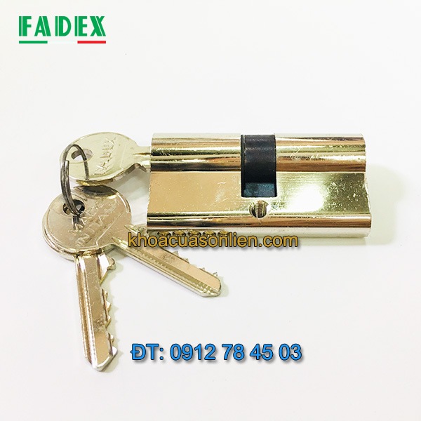 Nơi bán ruột khóa Fadex hai đầu chìa - chìa thường